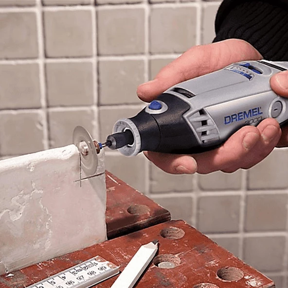 DREMEL 3000-3 /45 130 W Elektrikli Çok Amaçlı El Motoru - F0133000VF + Bosch Sırt Çantası - 5