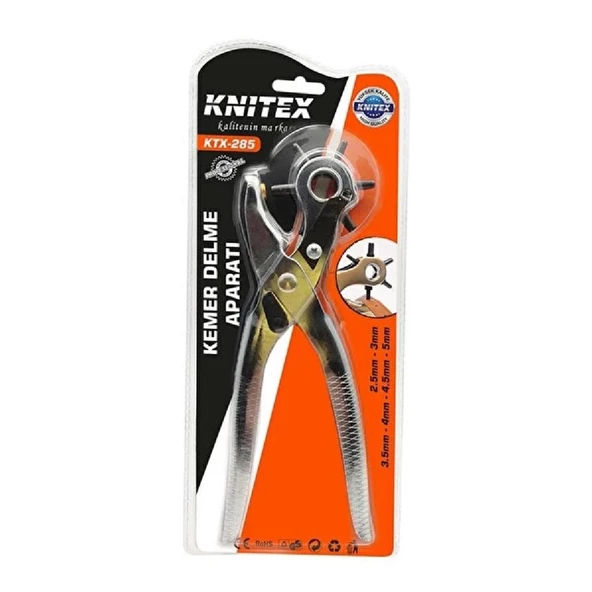 Knıtex Kemer Delme Makinası KTX-285 - 2