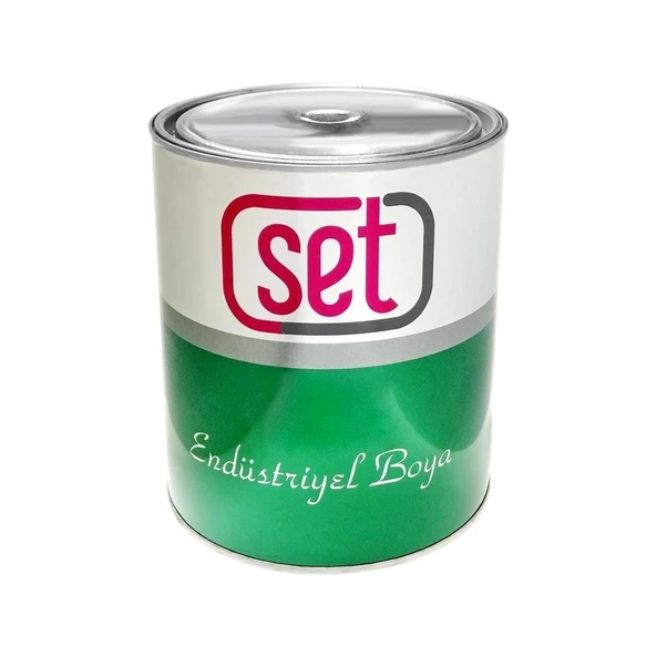 Set Endüstriyel Boya Parlak Çimen Yeşil RAL6001 0,900Kg **