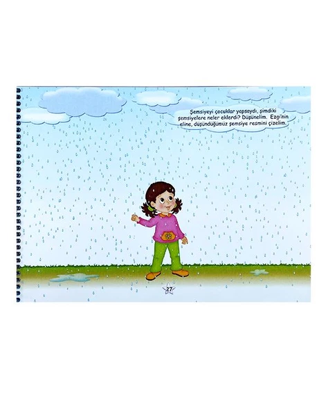 5 Yaş Benim İlk Aktivite Kitabım Mor Ünlü Çocuk - Resim 4