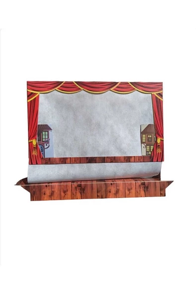 Karagöz Hacivat Sahnesi / Hacivat Karagöz Shadow Theatre (Kutulu) Gölge Oyunu -Kolektif - 6