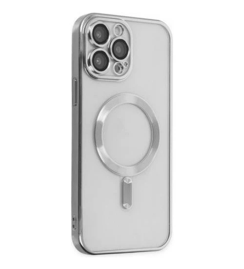 Newface İphone 12 Pro Max Uyumlu Kamera Korumalı Magsafe Telefon Kılıfı - 7