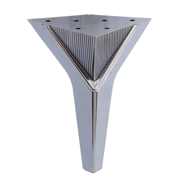 Empoli Lüks Mobilya Oturma Yükseltici Kanepe Sehpa TV Ünite Koltuk Ayağı Baza Ayakları Füme 16 cm - Resim 7