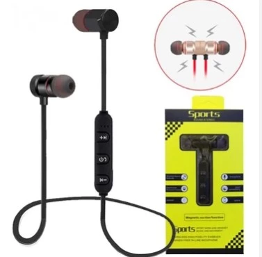 SPORTS HEADSET SPORCU BLUETOOTH KULAKLIK MIKNATISLI GP-6757 SİYAH