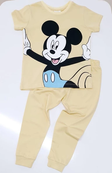 Mickey Çocuk Pijama Takımı - 3