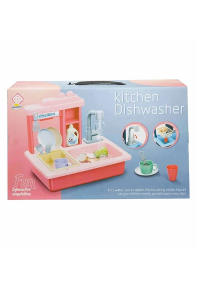 Minik Şefler Dikkat! İnteraktif Lavabo Oyun Seti ile Mutfakta Eğlence Var! - 5