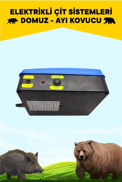 ATLAS YÜKSEK VOLTAJLI ELEKTRİKLİ ÇİT CİHAZI 80.000 VOLT - 2