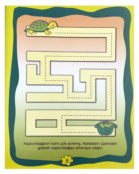 4-5 Yaş Eğlenceli Çizgiler Kitabı - Bilgi Evim - 2