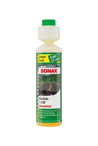 Sonax Konsantre Cam Suyu Limon 250 ml