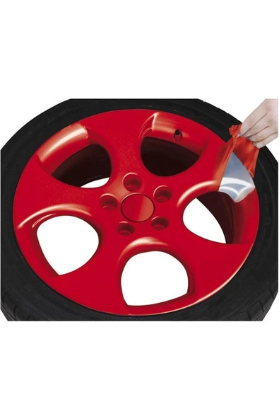 Foliatec Sökülebilir Sprey Folyo Kaplama Seti 2'li Kırmızı Parlak - 6