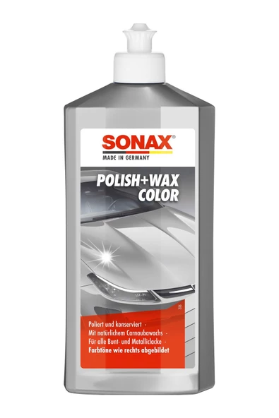 Sonax Renkli Nano Parlatıcı ve Koruyucu Cila Gri 250 ml