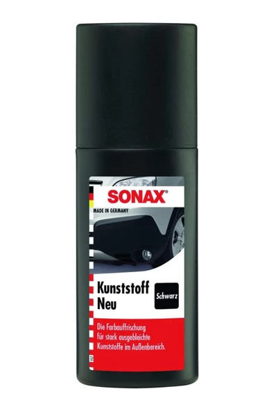 Sonax Dış Plastik Aksam & Tampon Boyası Siyah 100 ml