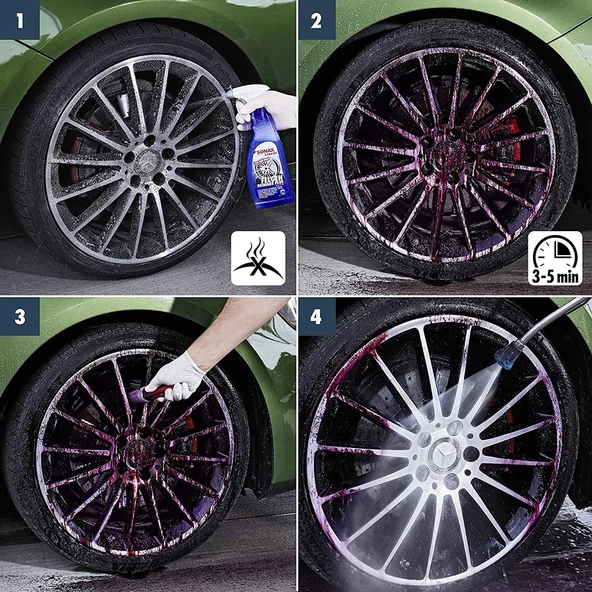 Sonax Xtreme Nano Ultra Jant Temizleyici 750 ml - 4