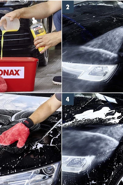 Sonax Cilalı Şampuan 500 ml - 3