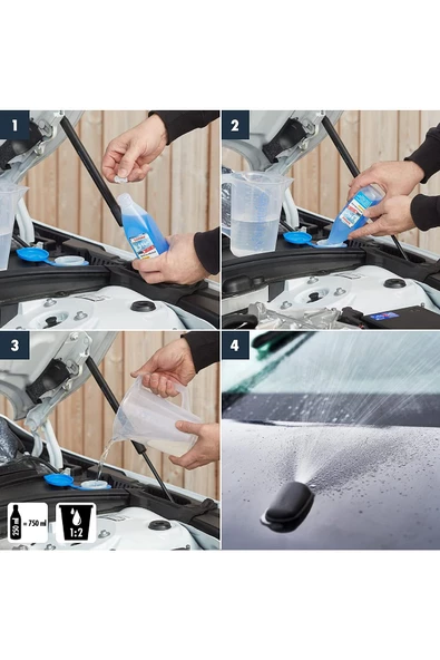 Sonax Antifrizli Konsantre Cam Suyu 250 ml - 3