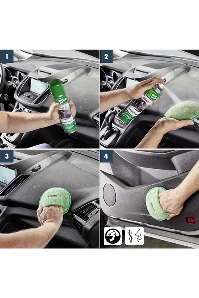 Sonax Torpido Temizleyici Parlatıcı Elma 400 ml - 3