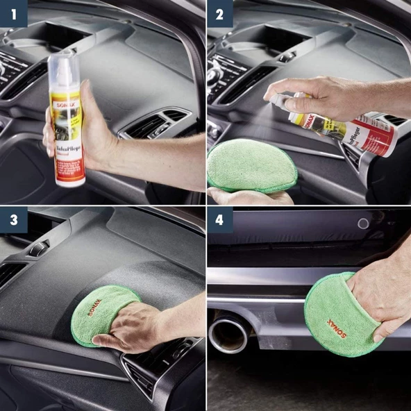 Sonax Torpido Plastik Temizleyici Koruyucu Parlak 300 ml - 2