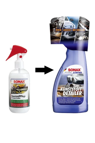 Sonax Xtreme Plastik Bakım Koruma ve Temizleme Sütü 500 ML - 2