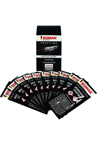 Sonax Profesyonel Seramik Far Kaplama 10*5 ml - 2