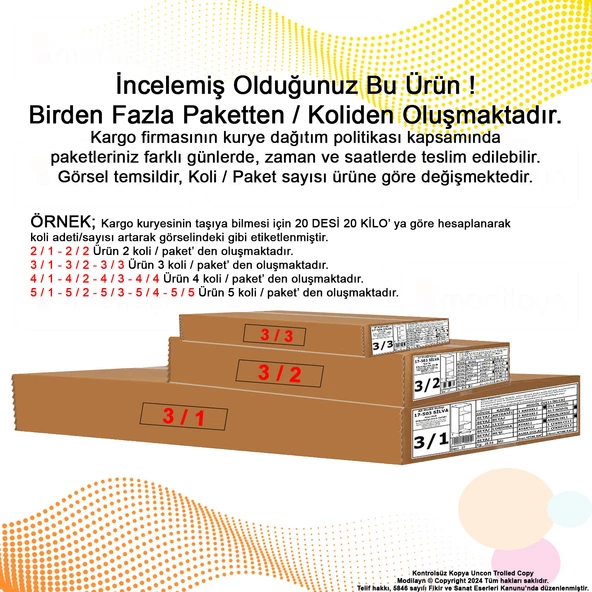 Modilayn ELİT SİLVA 59,6 x 192,2 x 56 cm 3 Kapaklı Ankastre Fırın ve Mutfak Dolabı - 5