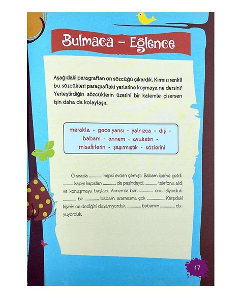 3. Sınıf Hem Okurum Hem Yazarım Öykü Tamamlama Yuva Yayınları - Resim 2