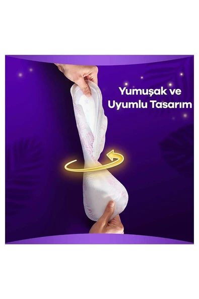 Orkid Orkid Platinum Hijyenik Ped Gece ekstra 56 Adet Anne Kız Paketi - 7