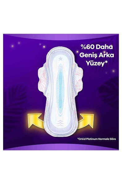 Orkid Orkid Platinum Hijyenik Ped Gece ekstra 56 Adet Anne Kız Paketi - 4