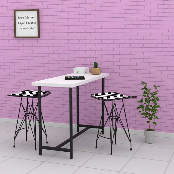 Knsz kafes tel bar taburesi 1 li artis75 syhaldo ofis cafe bahçe mutfak - 3