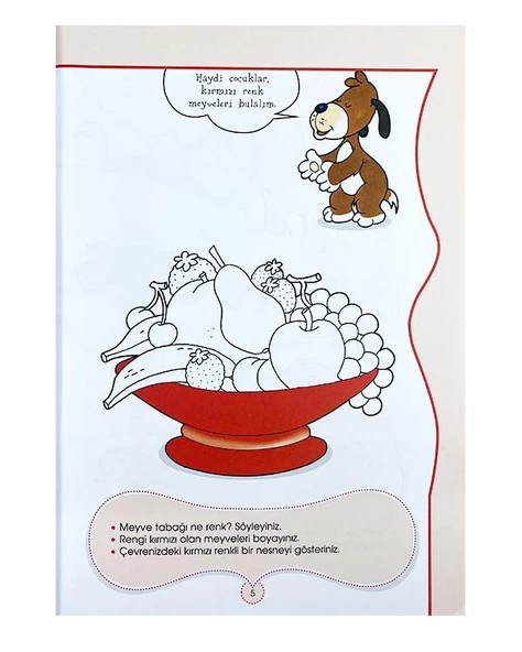 4-5 Yaş Renkler ve Şekiller 2 Morpa Yayınları - Resim 2