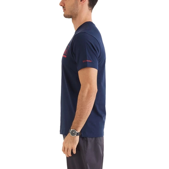 Columbia CSC Branded Nightscape Erkek Kısa Kollu T-shirt CS0379_466 - Resim 3