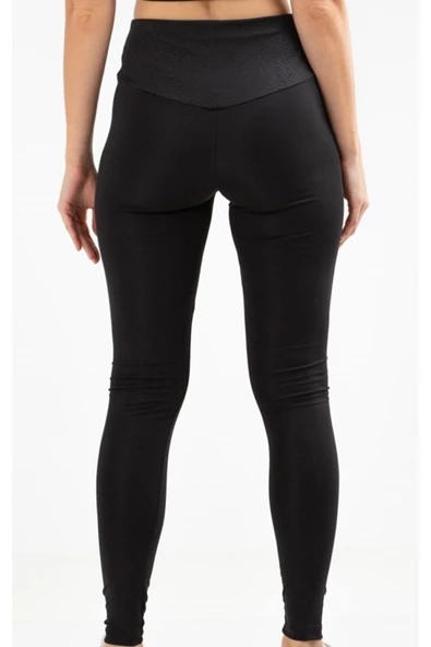 Umbro Hold Tights - Kadın Siyah Yüksek Bel Tayt - VD0028 - 3