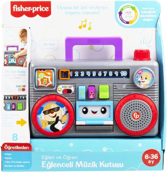 Fisher Price Eğlen ve Öğren Müzik Kutusu (Türkçe) - 5