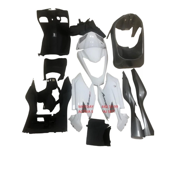 Activa S 125 Kaporta Seti Grenaj Set 2019 2021 Beyaz Yeni Model