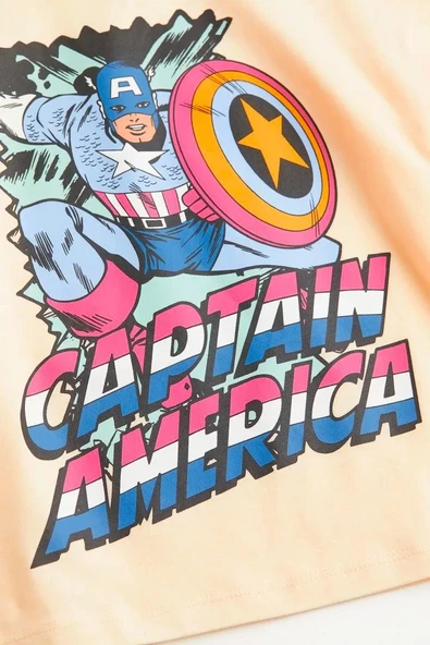 Captain America Çocuk Tişört - 3
