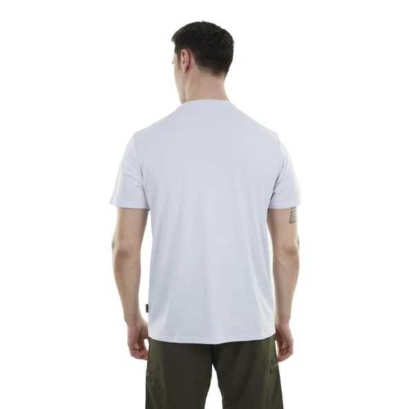 Spor Erkek Tişört - Hızlı Kuruyan Tişört - Ultra Dry - Beyaz (600612) - 3