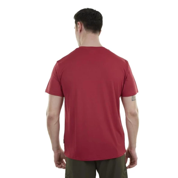 Spor Erkek Tişört - Hızlı Kuruyan Tişört - Ultra Dry - Kırmızı (600612) - 3