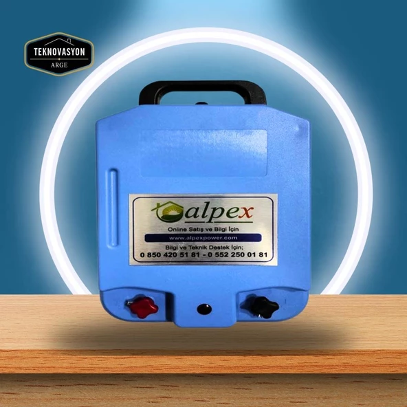 Alpex Elektrikli Çit Cihazı 25000 Volt Aç Kapa Model - Resim 2