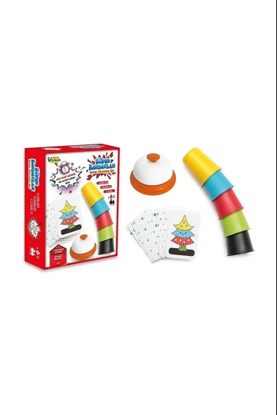 Süper Bardaklar Akıl Zeka Mantık ve Strateji Oyunu Hızlı Pratik Bardaklar - 2