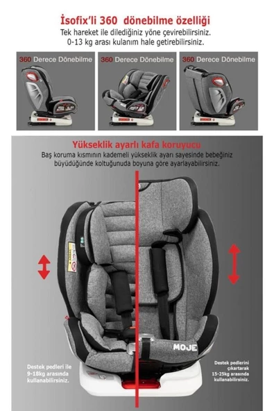 Cape Town 0-36 Oto Koltuğu /kahve - Resim 9