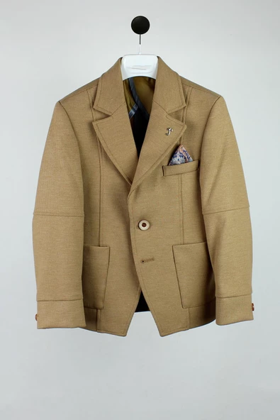 Erkek Çocuk Spor Örme Ceket - 2