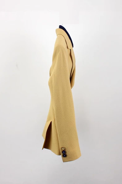 Erkek Çocuk Dört Düğmeli Astarsız Ceket - 2