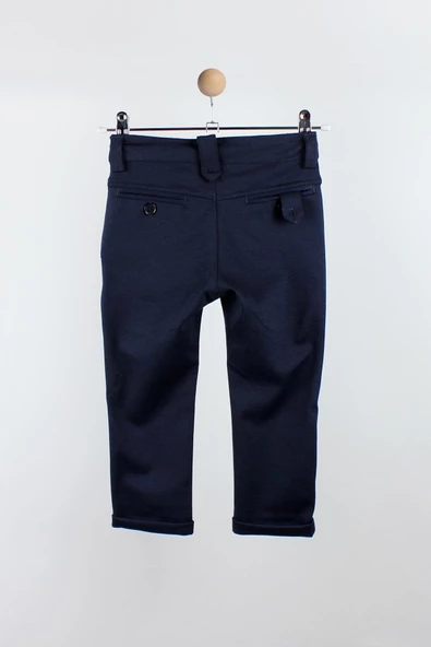 Erkek Çocuk Beli İpli Örme Pantolon - 2