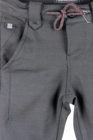 Erkek Çocuk Beli İpli Örme Pantolon - 3