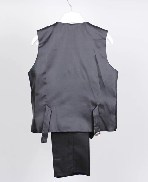 Doktor Junior Erkek Çocuk Yelekli Takım Elbise - 6