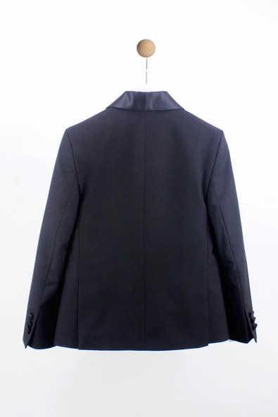 Erkek Çocuk Slimfit Smokin Takım Elbise - 2