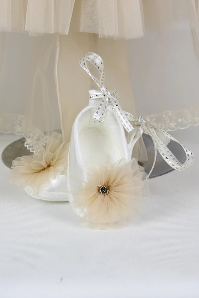 Kız Bebek Kuyruklu Mevlüt Elbise Seti - 3