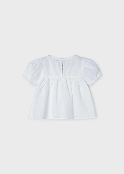 Mayoral Kız Çocuk Nakışlı Bluz - 2