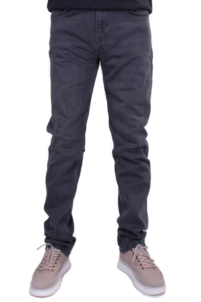 Twister Martin 744-02 Gri Normal Bel Normal Paça Erkek Jeans Pantolon - 2