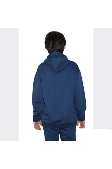 Uhlsport Base - Çocuk Lacivert Pamuklu Sweatshirt - 7212300 - 4