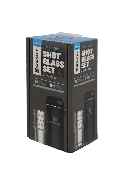 Stanley Adventure Çelik Shot Bardak Seti - 4
